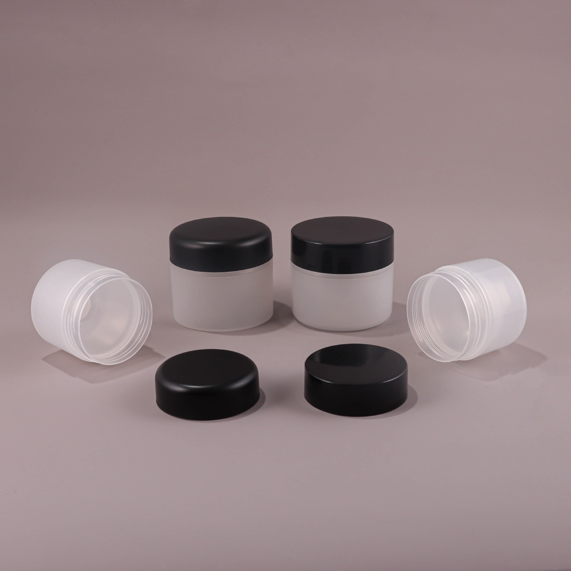 40ml, 60ml, 110ml Screw-cap Double-layer Cream Jar - Image 2