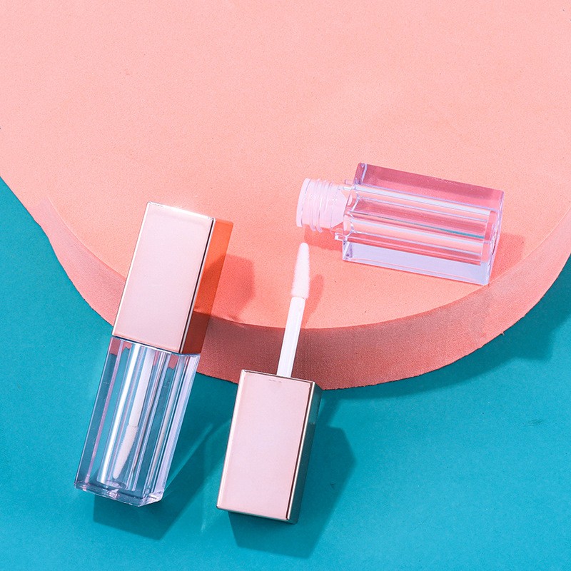 4.5g Rose Gold Cap Lip Gloss Empty Bottle - Image 4