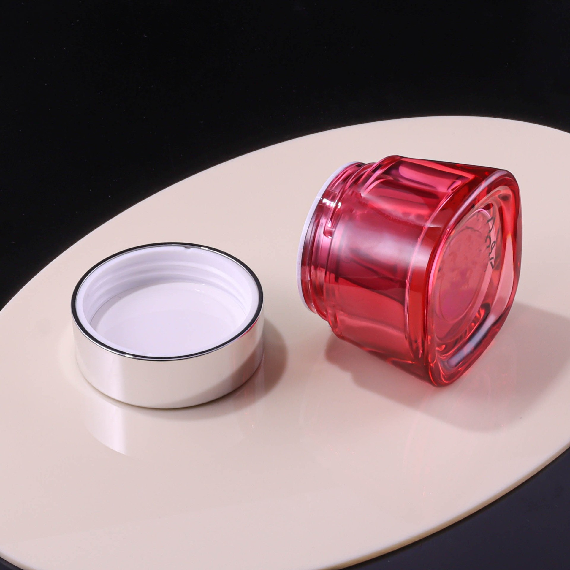 50ml Pomegranate AS Double Layer Cream Bottle - Image 3