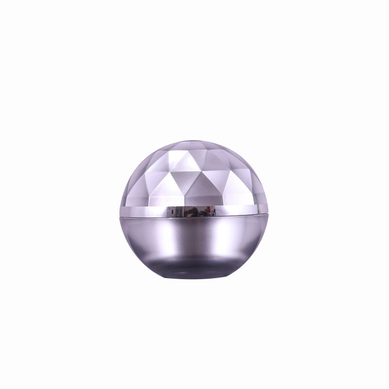 30g/50g Acrylic Bright Silver Cream Bottle - Image 5