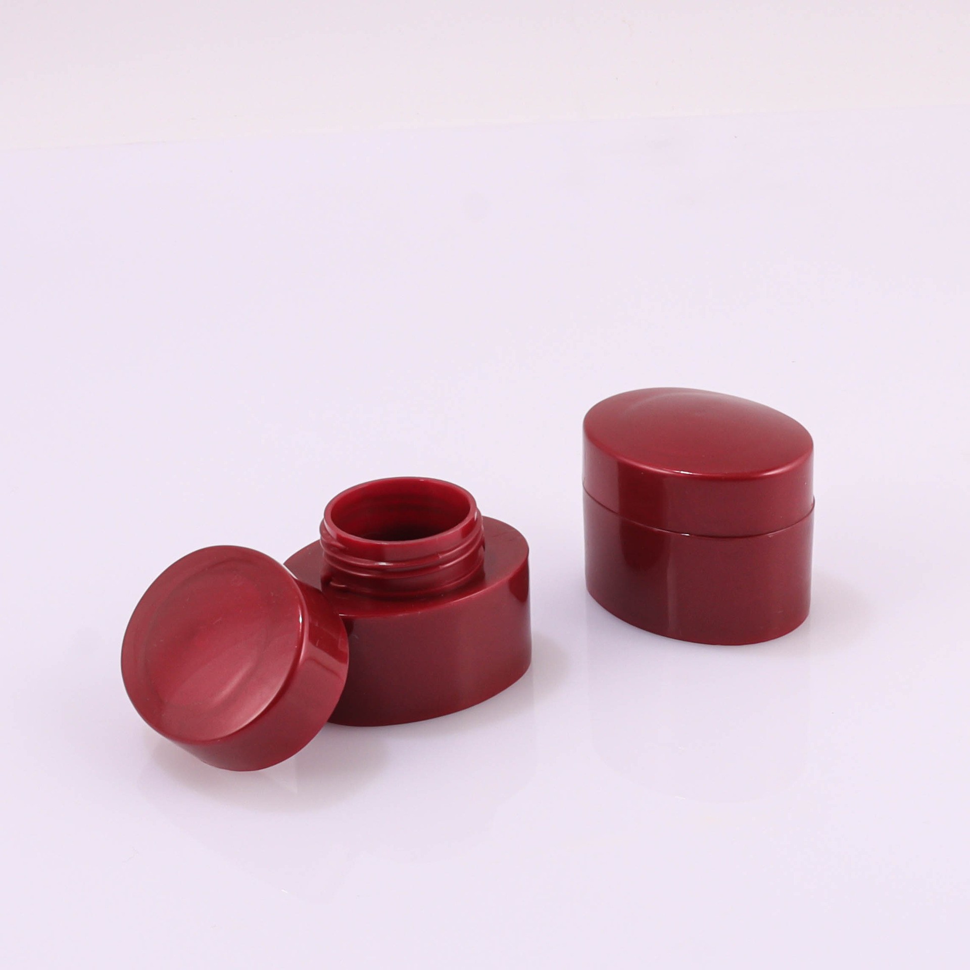 10g Sample Oval Face Cream Bottle - Image 4