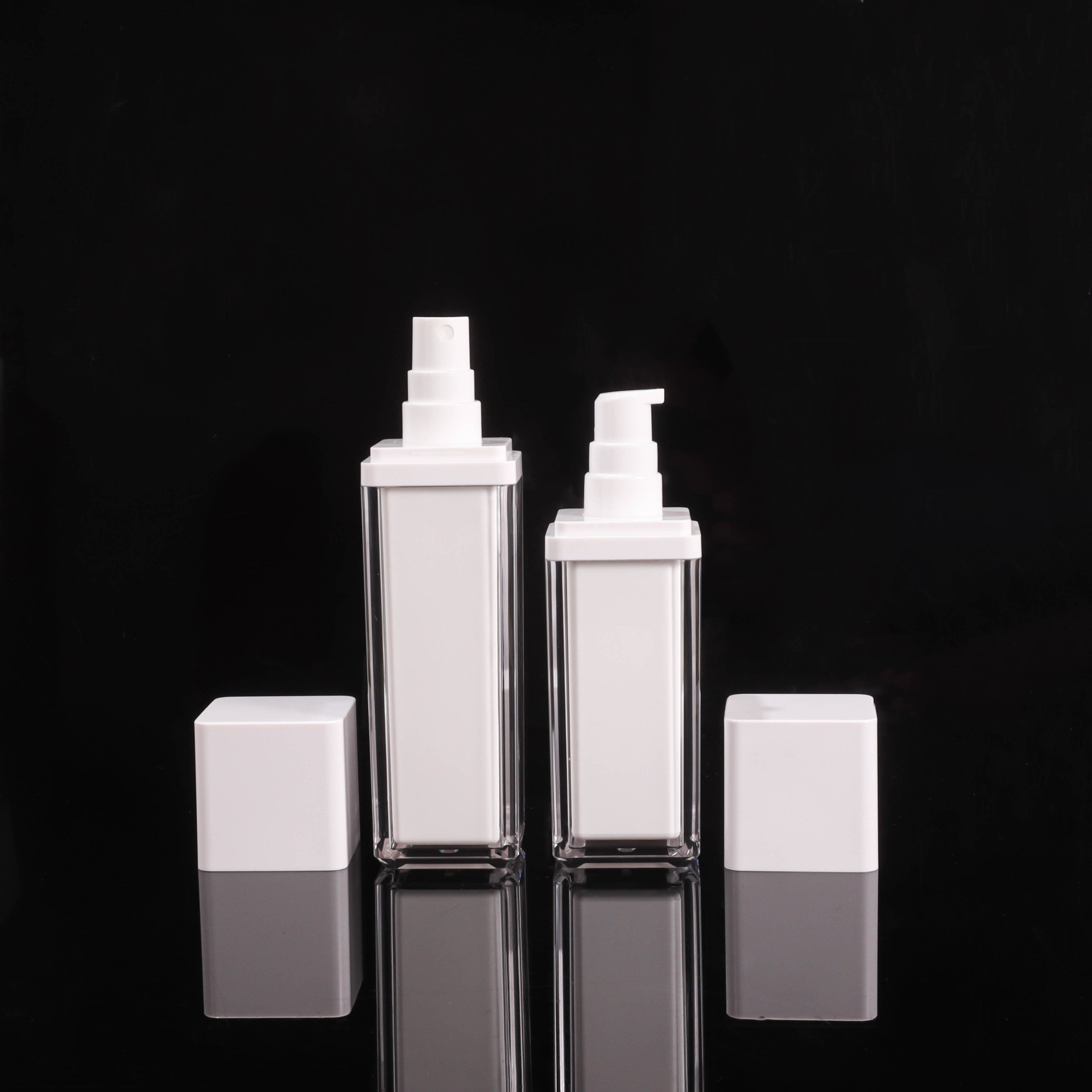 30g, 55g, 30ml, 70ml, 100ml Cream/Lotion Set Bottles - Image 2