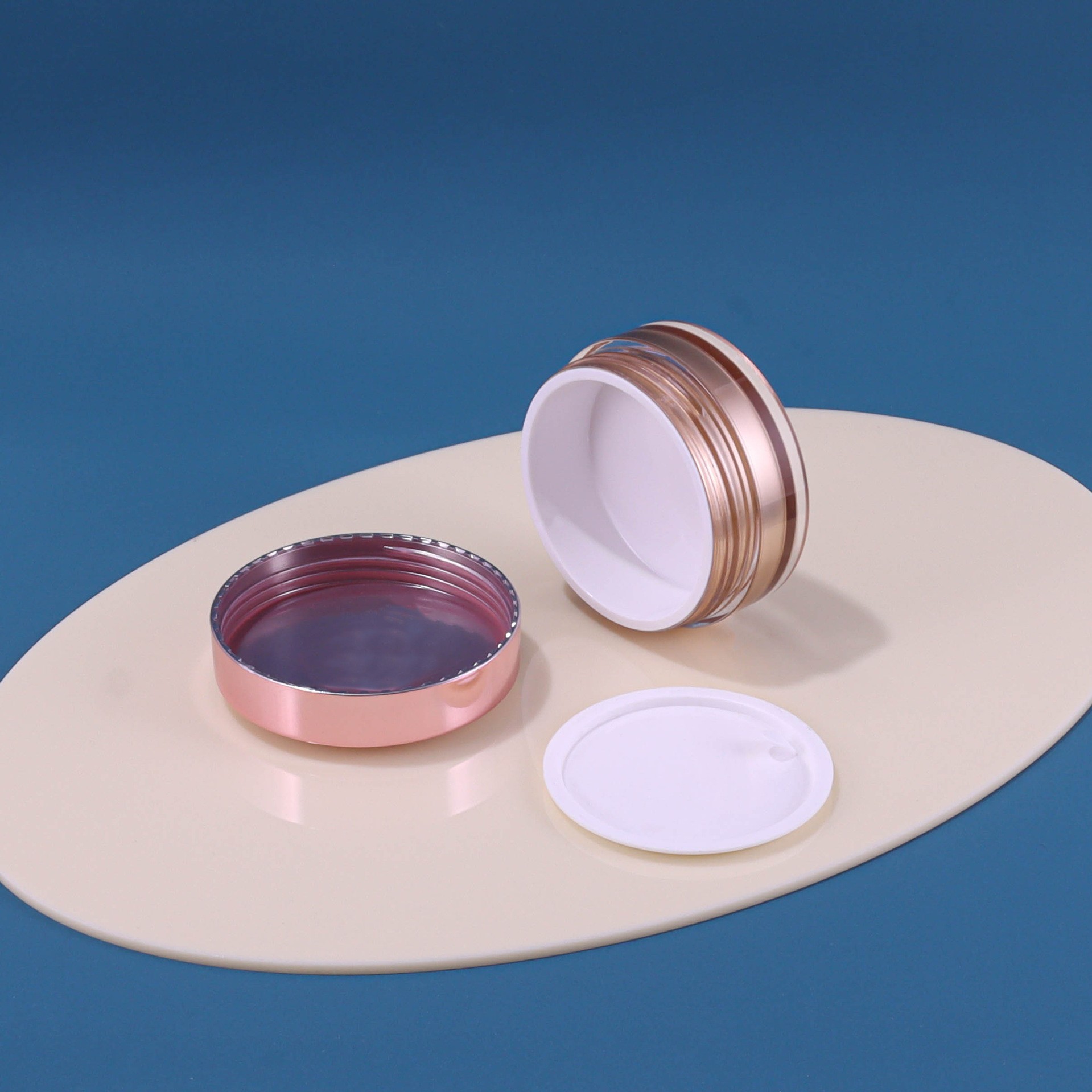 30ml/50ml Rose Gold-plated Cream Jar - Image 2
