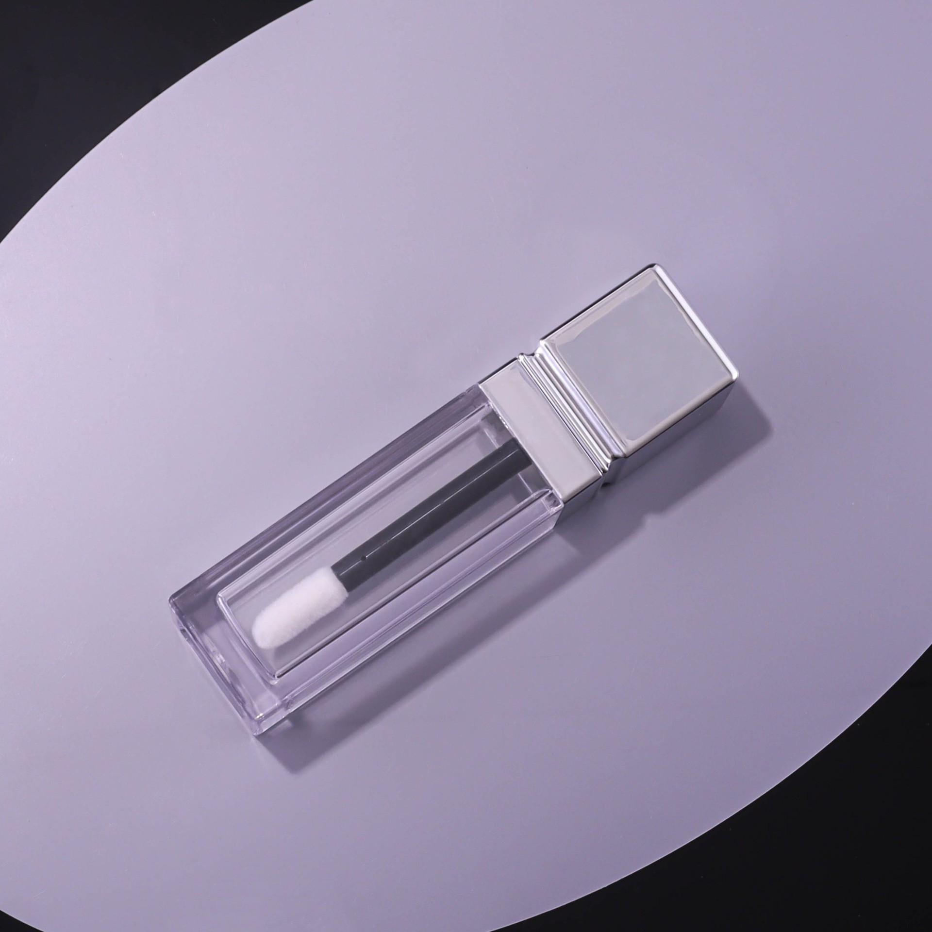 40ml Square Transparent Foundation Bottle - Image 4