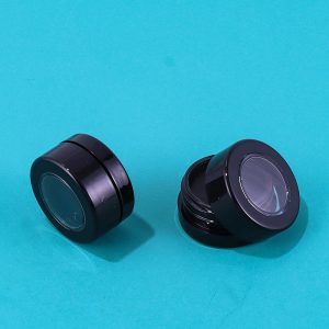 5g Black ABS Powder Case Sample Powder Bottle