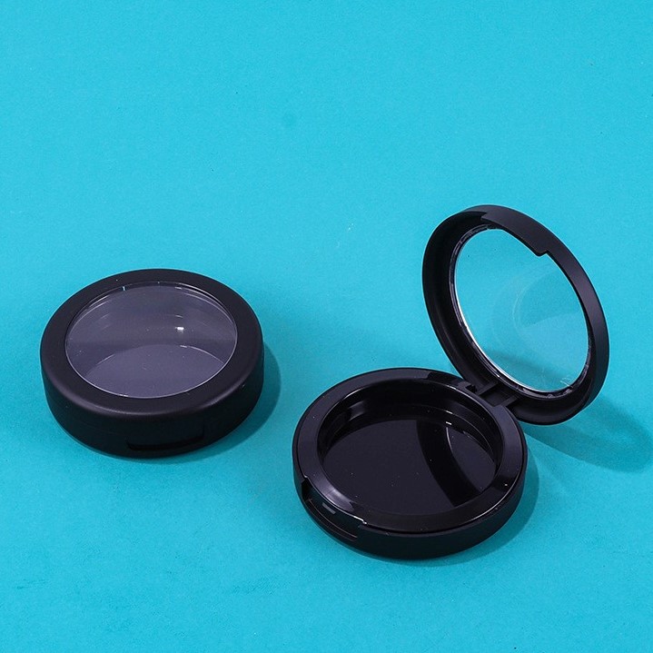 Round Single-color Powder Compact Empty Box