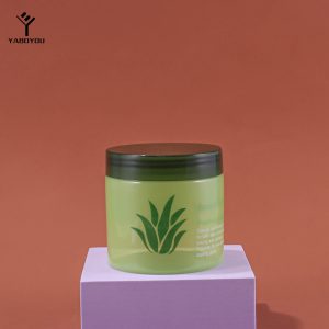 200g Large Capacity Transparent Injection Molded Cream Bottle
