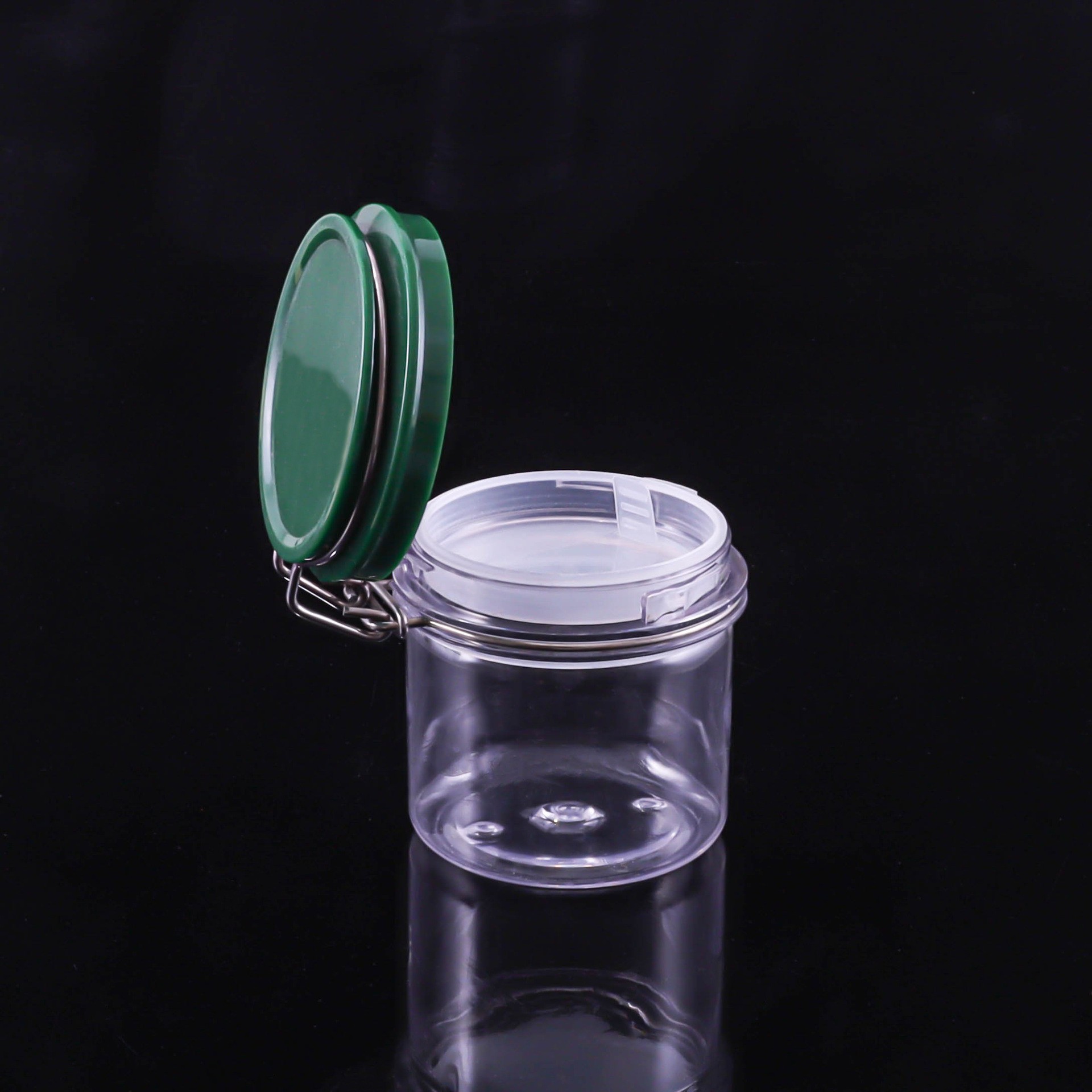 220ml Transparent PET Wide-Mouth Bottle - Image 4