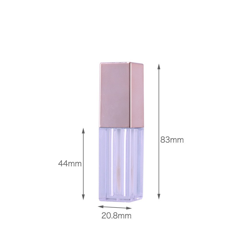 4.5g Rose Gold Cap Lip Gloss Empty Bottle - Image 5