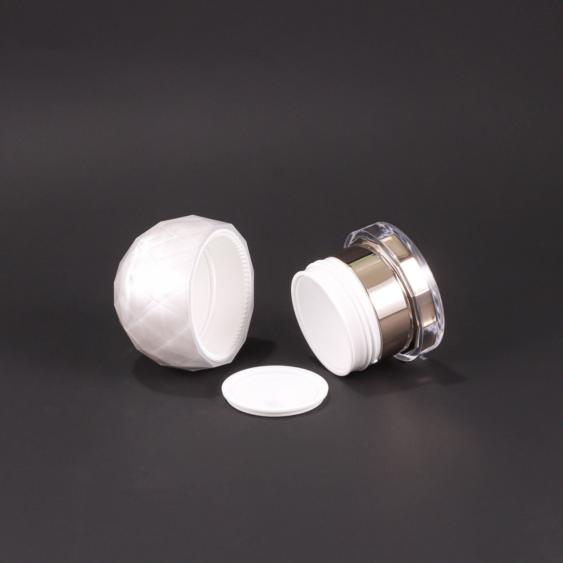 15g PS Crystal Diamond-Shaped Cream Bottle - Image 4