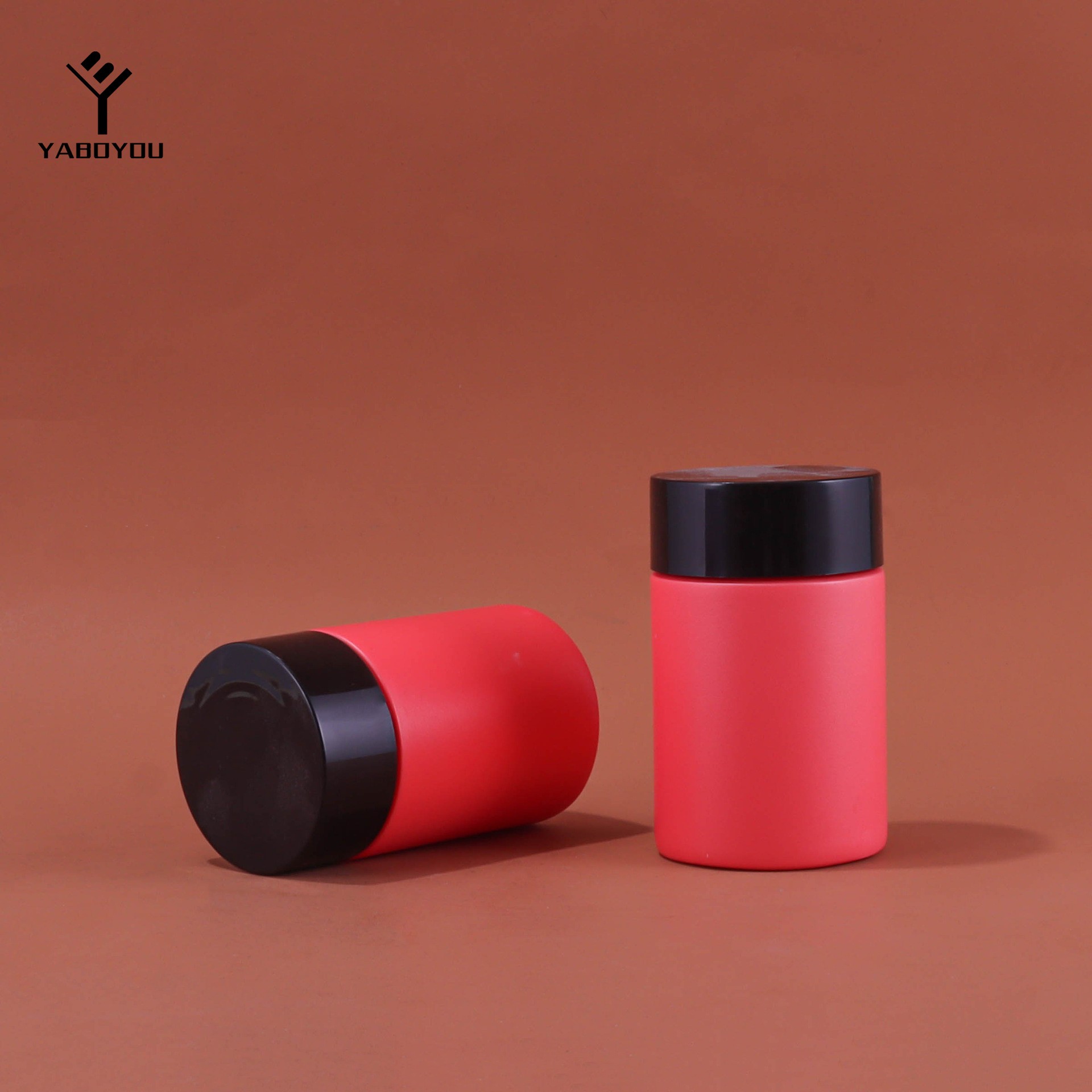 100g Powder/Tablet Dispensing Bottle, PE Face Cream Bottle