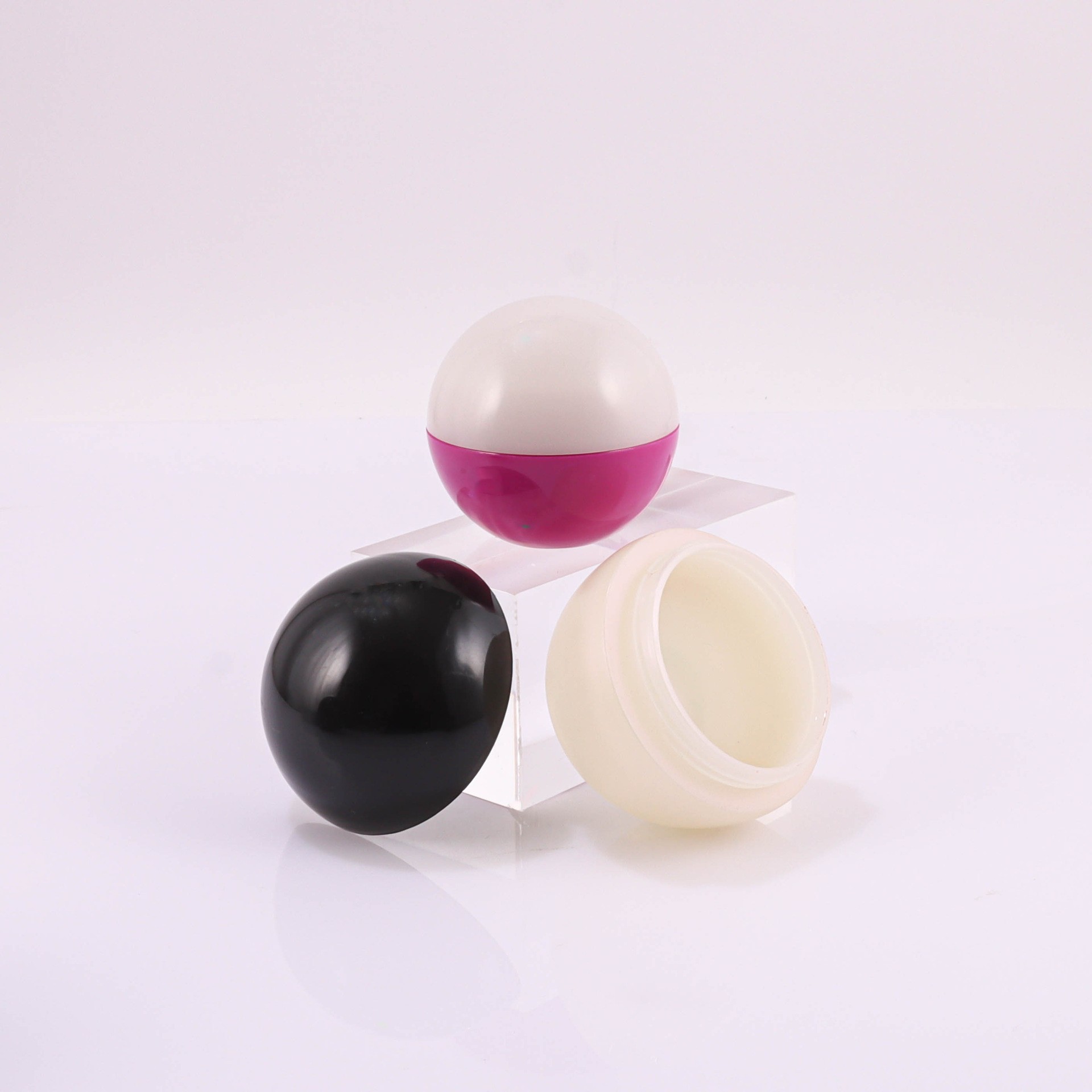 30g 50g 100g PP Plastic Ointment Spherical Bottle - Image 3