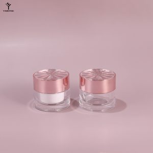 50g Double-layer Screw Cap Eye Cream Plastic Bottle