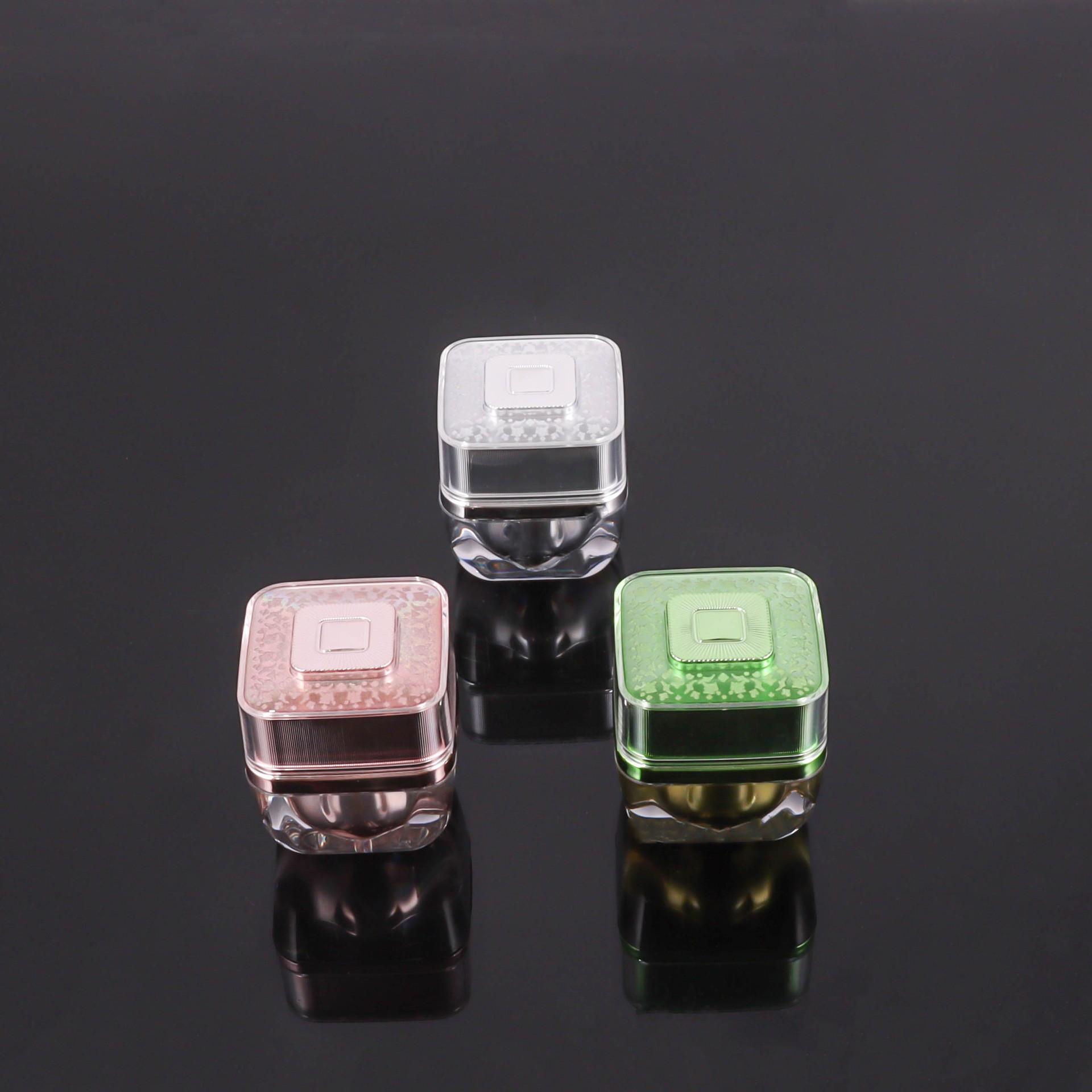 25g Acrylic Transparent Inner Spray Cream Bottle - Image 2