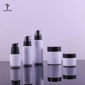 PET Plastic 20g/50g Cream Jars, 50ml/90ml/120ml Lotion Bottles