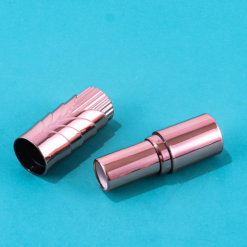 3.5g Royal-style Round Rose Gold Lipstick Tube - Image 2