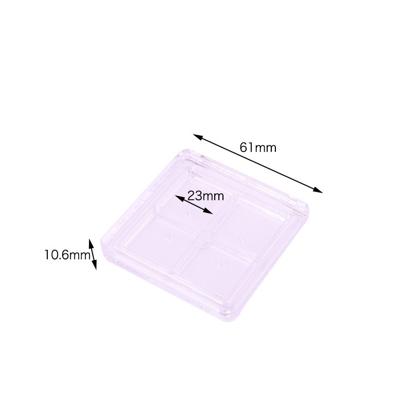 4-color Ransparent Eyeshadow palette - Image 5