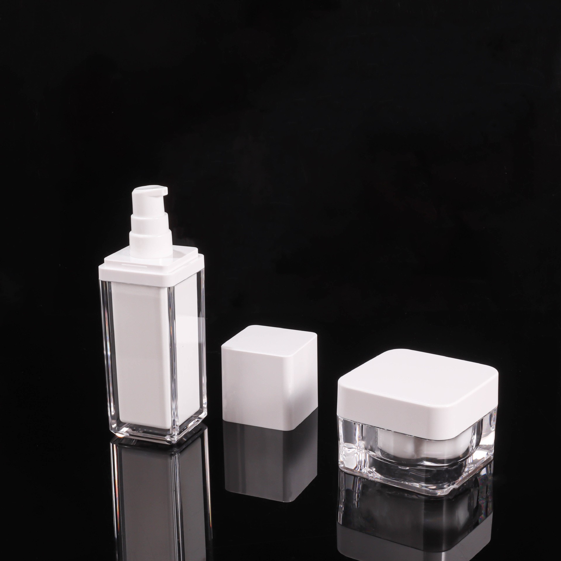 30g, 55g, 30ml, 70ml, 100ml Cream/Lotion Set Bottles - Image 3