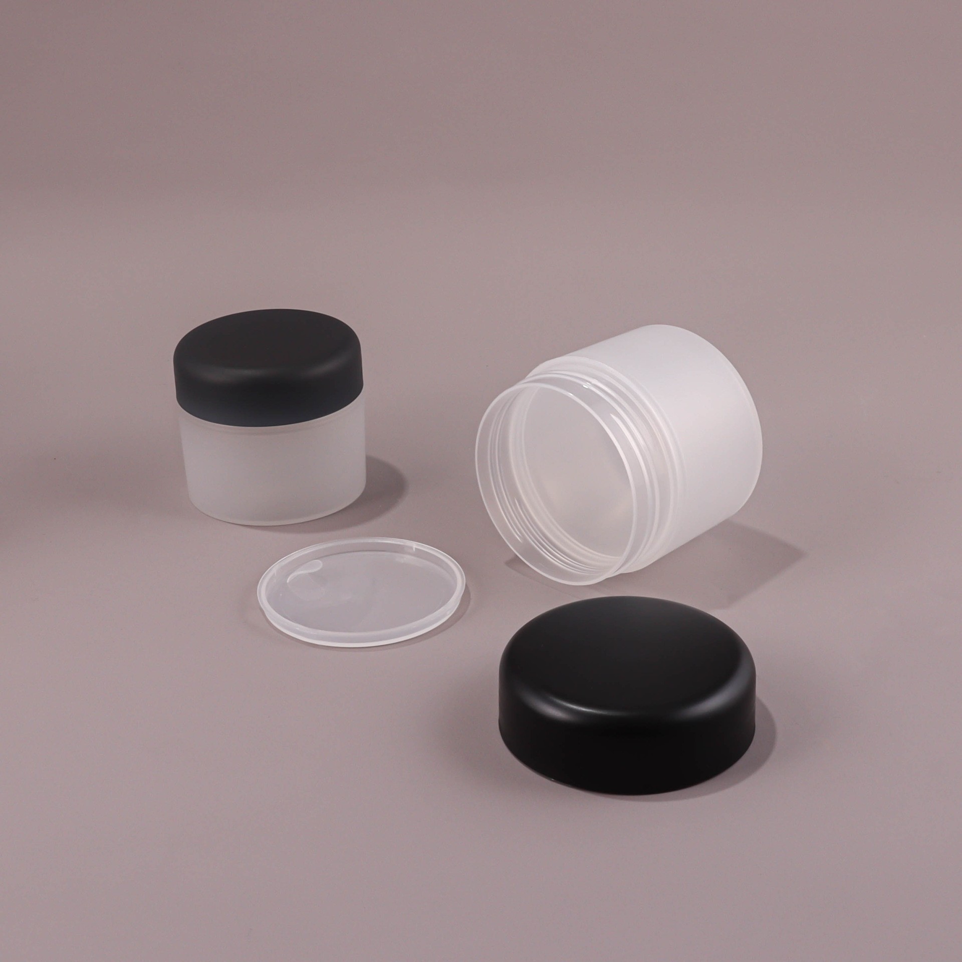 40ml, 60ml, 110ml Screw-cap Double-layer Cream Jar - Image 3