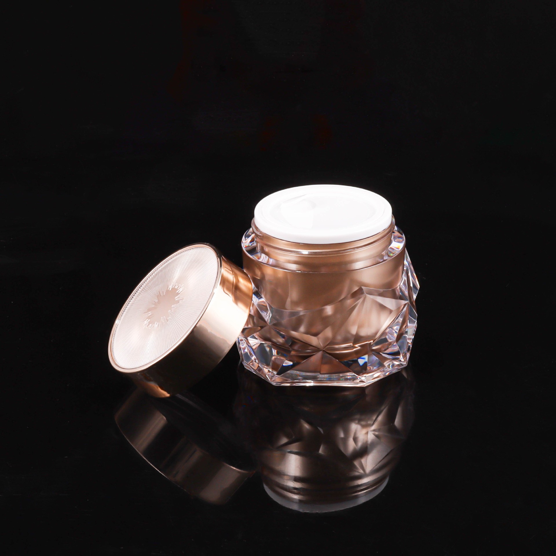 30g/50g Acrylic Reconstituted Luxury Cream Bottle - Image 2
