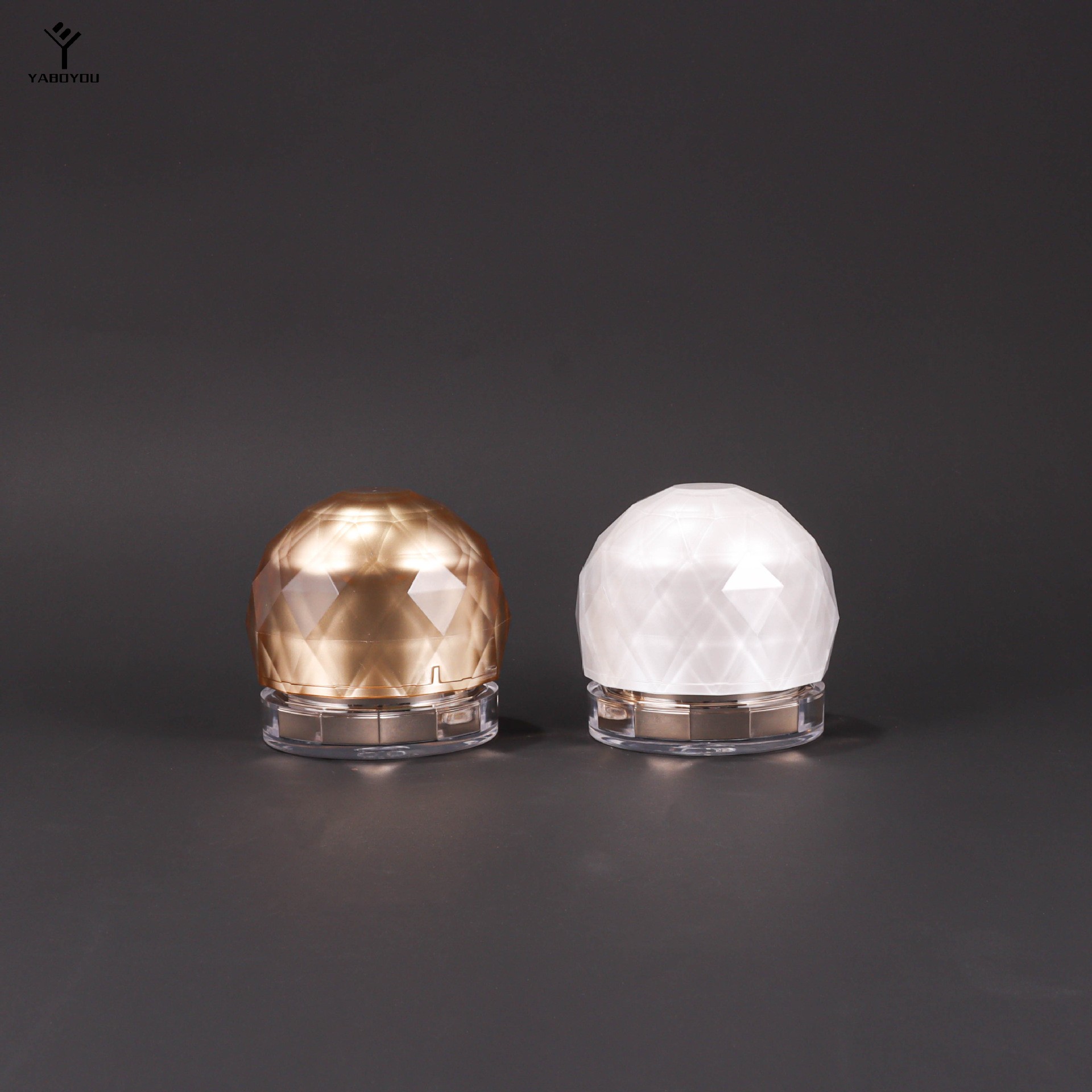 15g PS Crystal Diamond-Shaped Cream Bottle