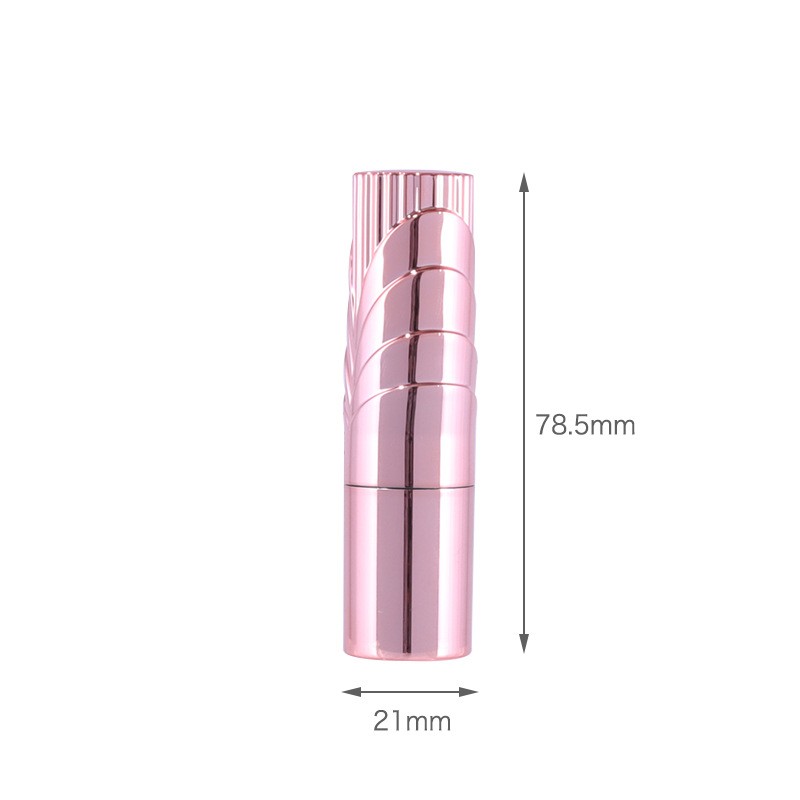 3.5g Royal-style Round Rose Gold Lipstick Tube - Image 5