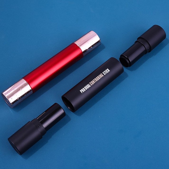 3.8g*2 Double-ended Lipstick Tube, Two-in-one Lipstick Tube Packaging