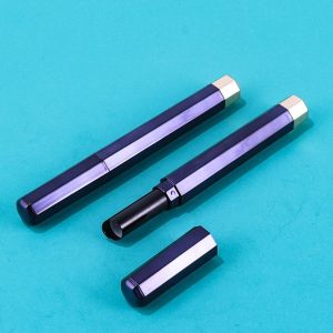 3g Diamond-shaped Blue-plated Slim Lipstick Tube