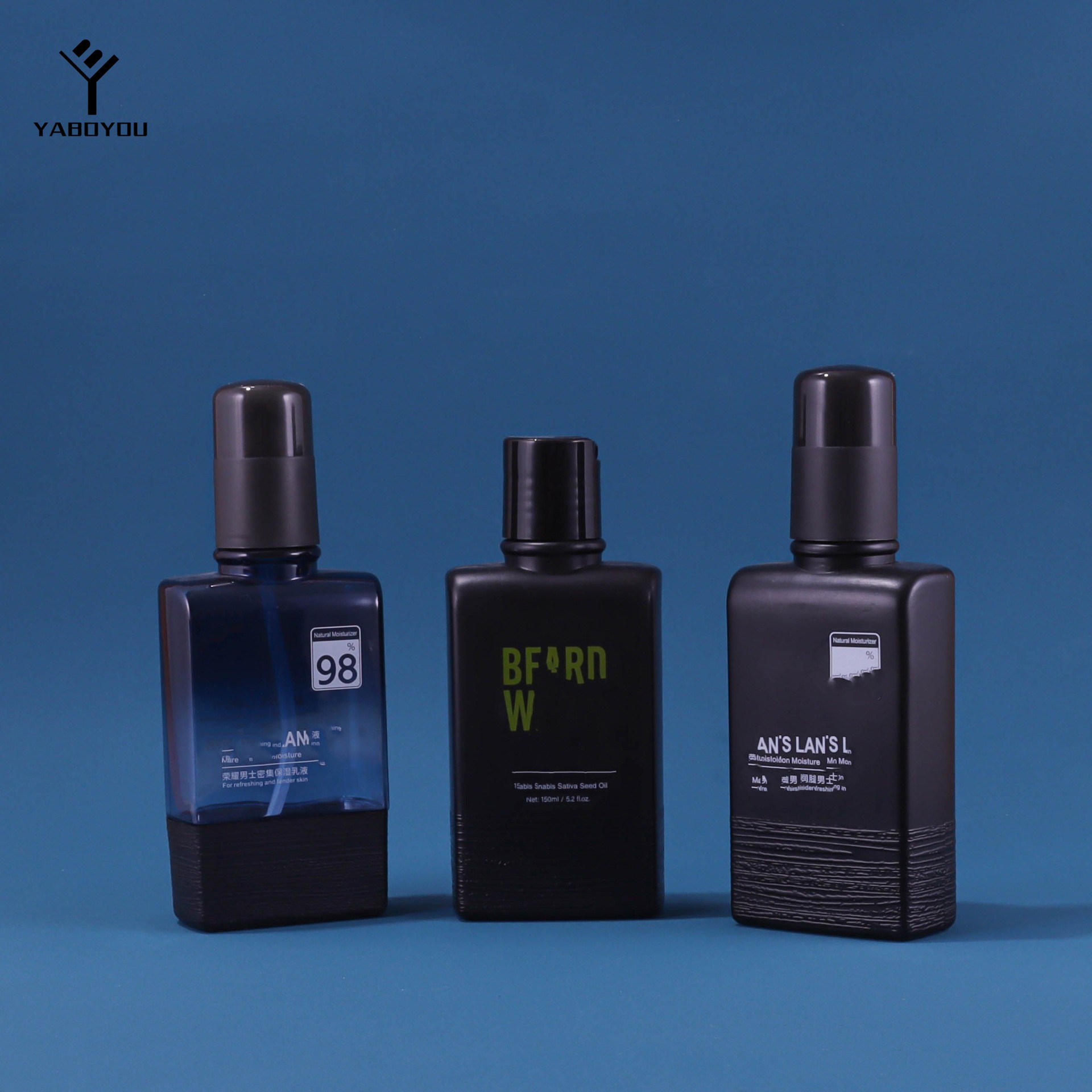 50g, 120ml, 150ml Men's Facial Cleanser Set