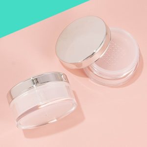 30g Round Transparent Divider Loose Powder Box
