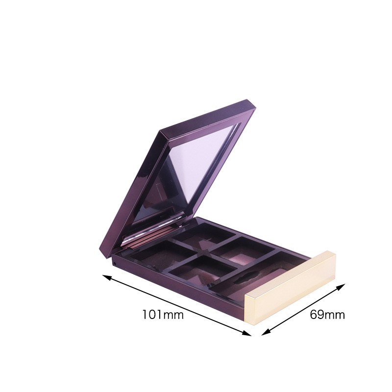 Square Magnetic Four-color Eyeshadow Box Packaging - Image 5