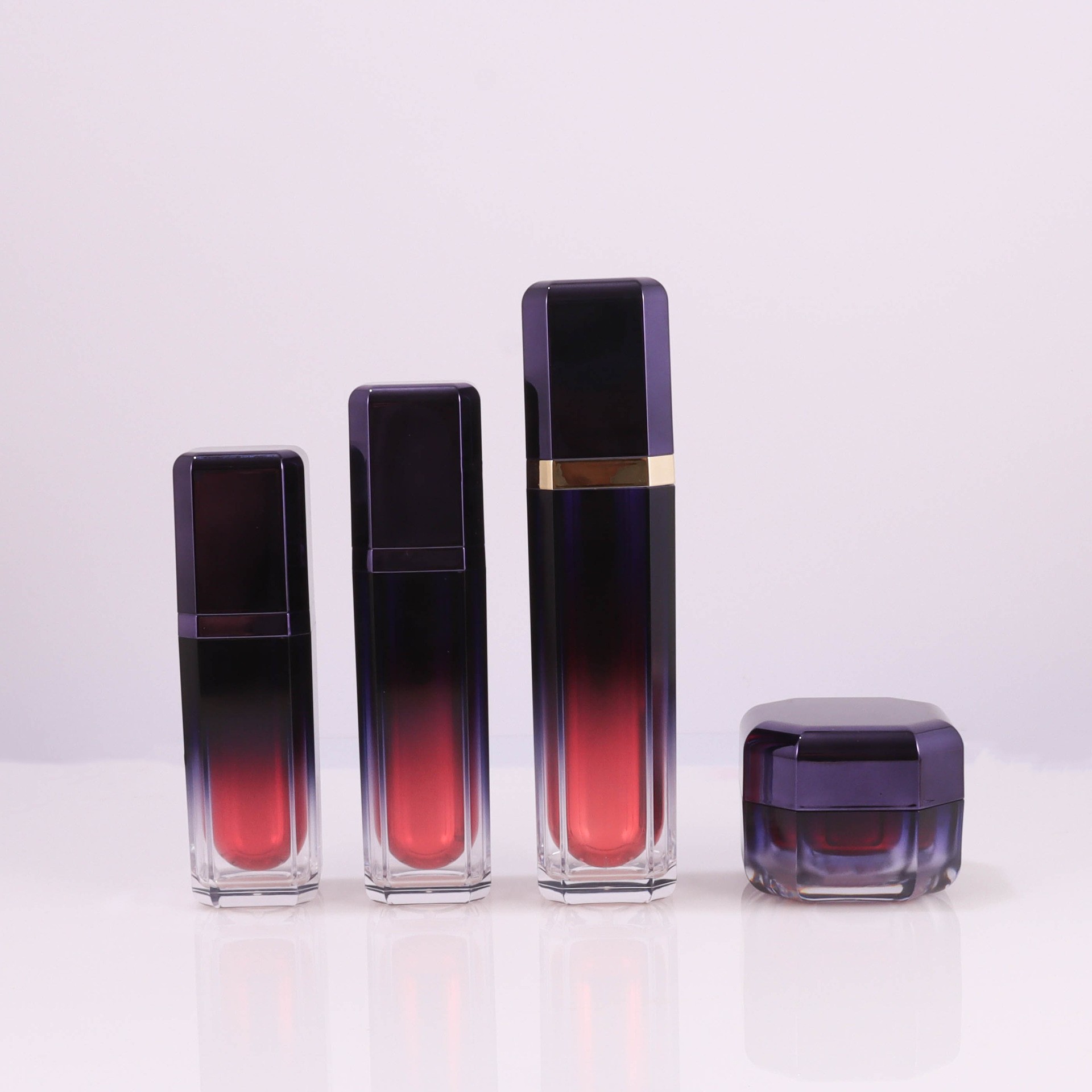 Acrylic Set Bottle, Press-type Lotion/Serum Bottle, Rollerball Bottle - Image 3