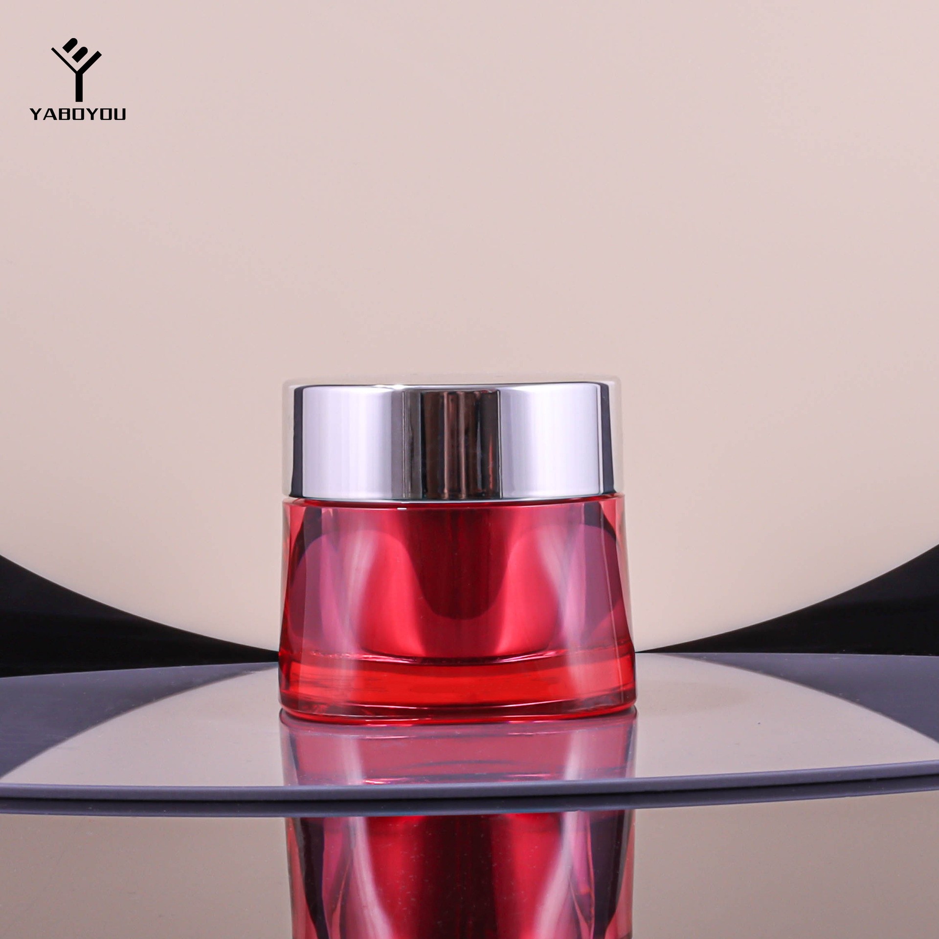 50ml Pomegranate AS Double Layer Cream Bottle