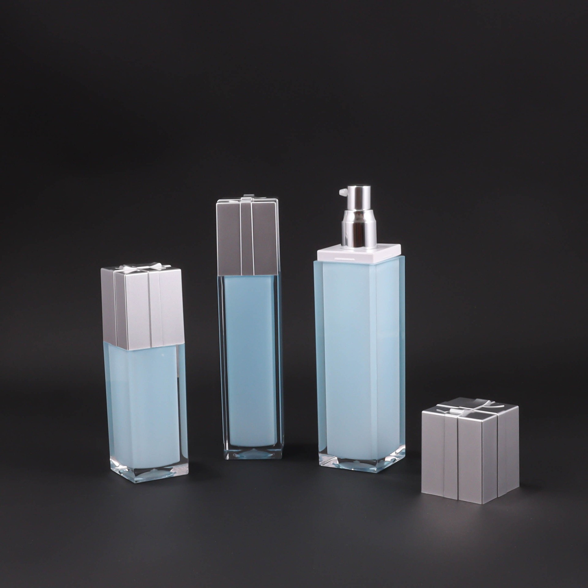 30ml 50ml 100ml Acrylic Bow Lotion Bottle - Image 2