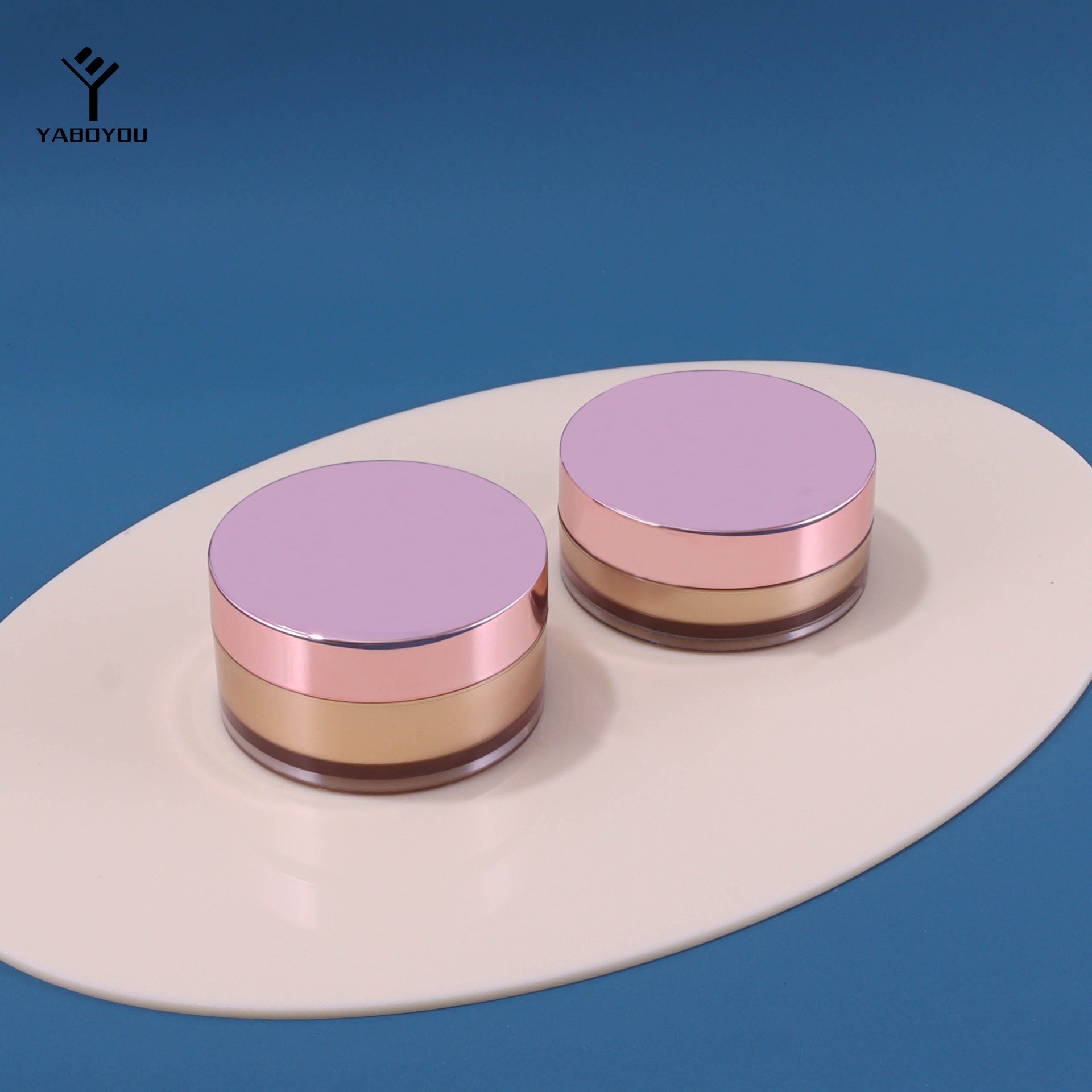 30ml/50ml Rose Gold-plated Cream Jar