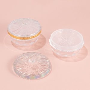 30g Portable Plastic Mesh Powder Box