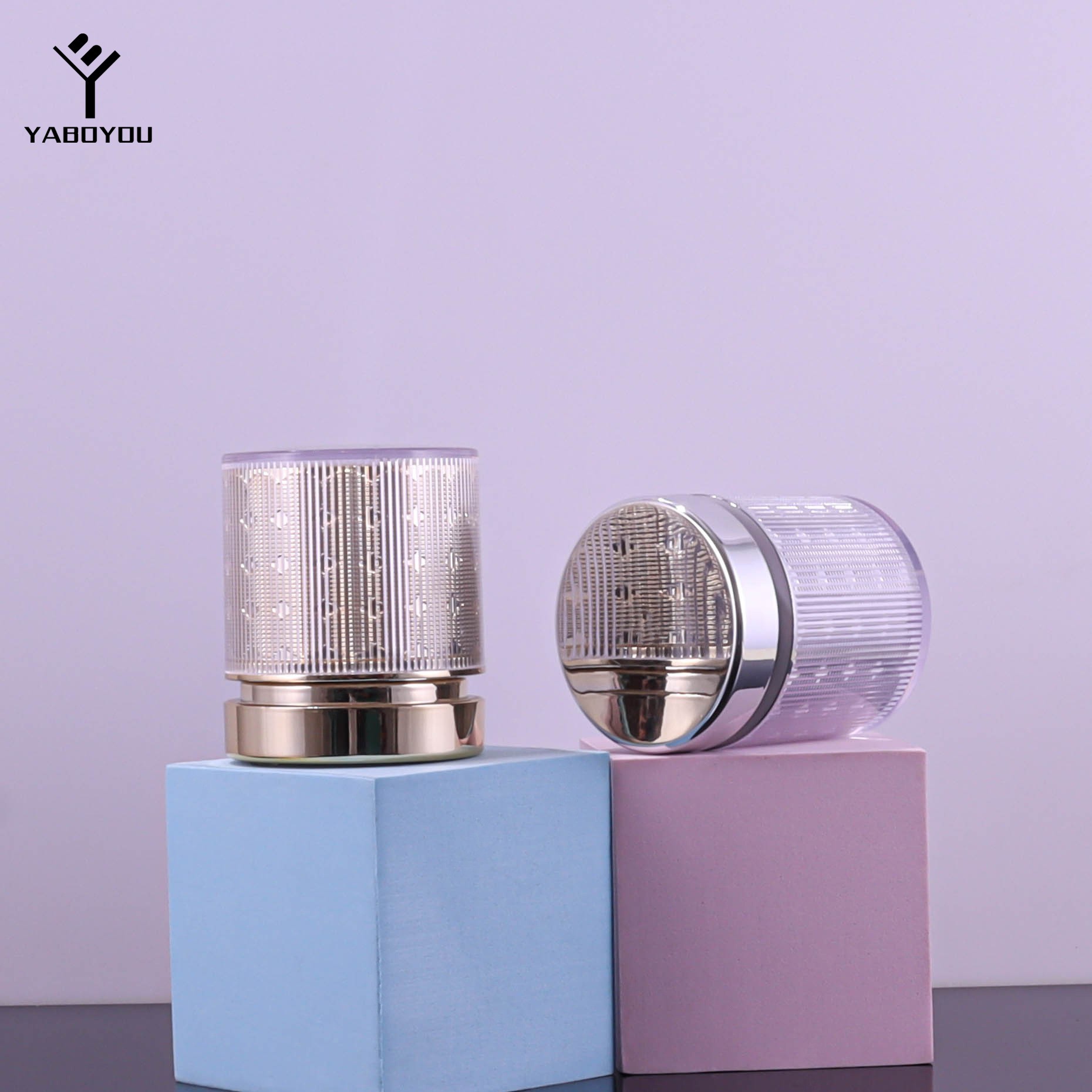 50g High-grade Acrylic Starry Sky Diamond Cream Bottle