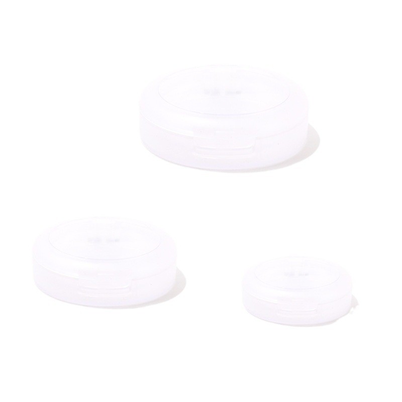 Round Matte Frosted Monochrome Transparent High-gloss Box Packaging Material - Image 5