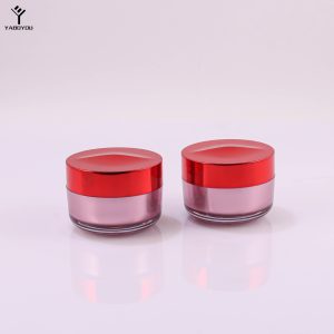 50g AS Plastic Double-layer Thick-skin Cream Bottle