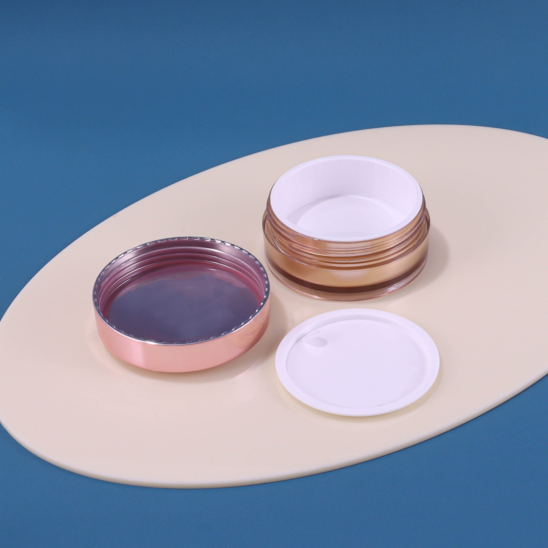 30ml/50ml Rose Gold-plated Cream Jar - Image 3