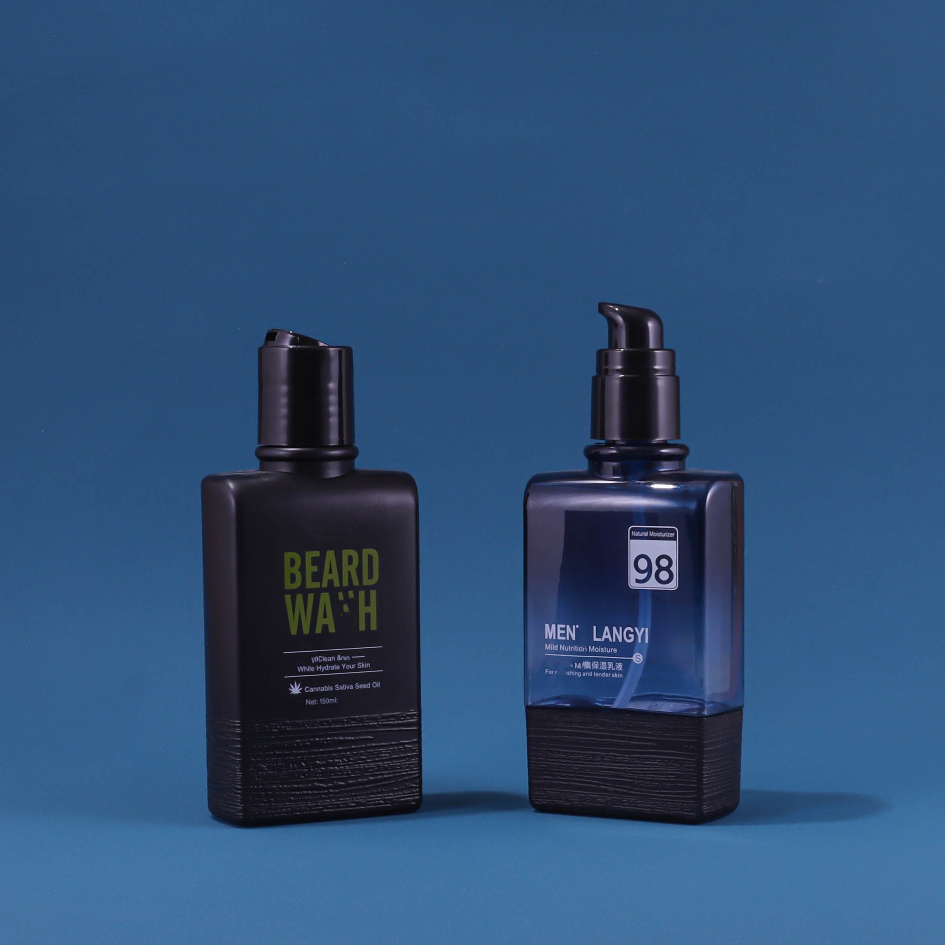 50g, 120ml, 150ml Men's Facial Cleanser Set - Image 3