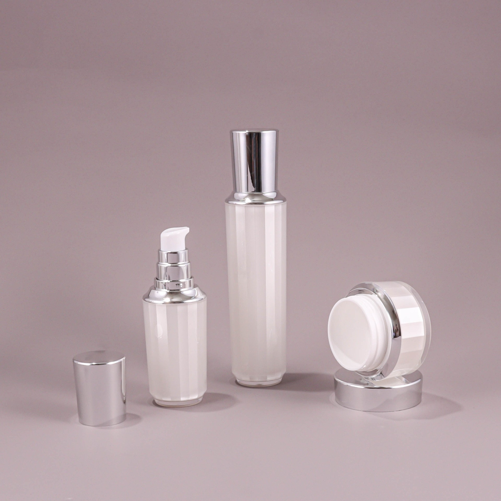 30g/50g/30ml/50ml Acrylic Skincare Set Bottle - Image 3