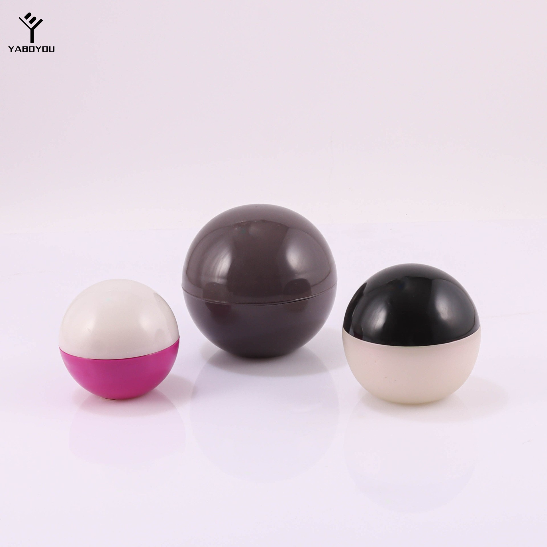 30g 50g 100g PP Plastic Ointment Spherical Bottle