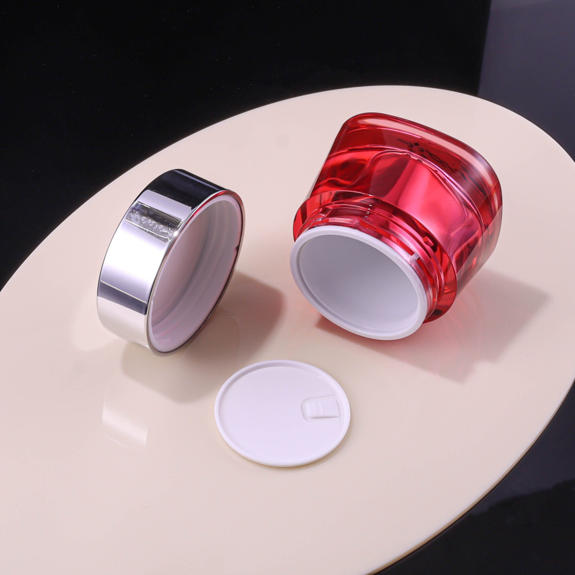 50ml Pomegranate AS Double Layer Cream Bottle - Image 2