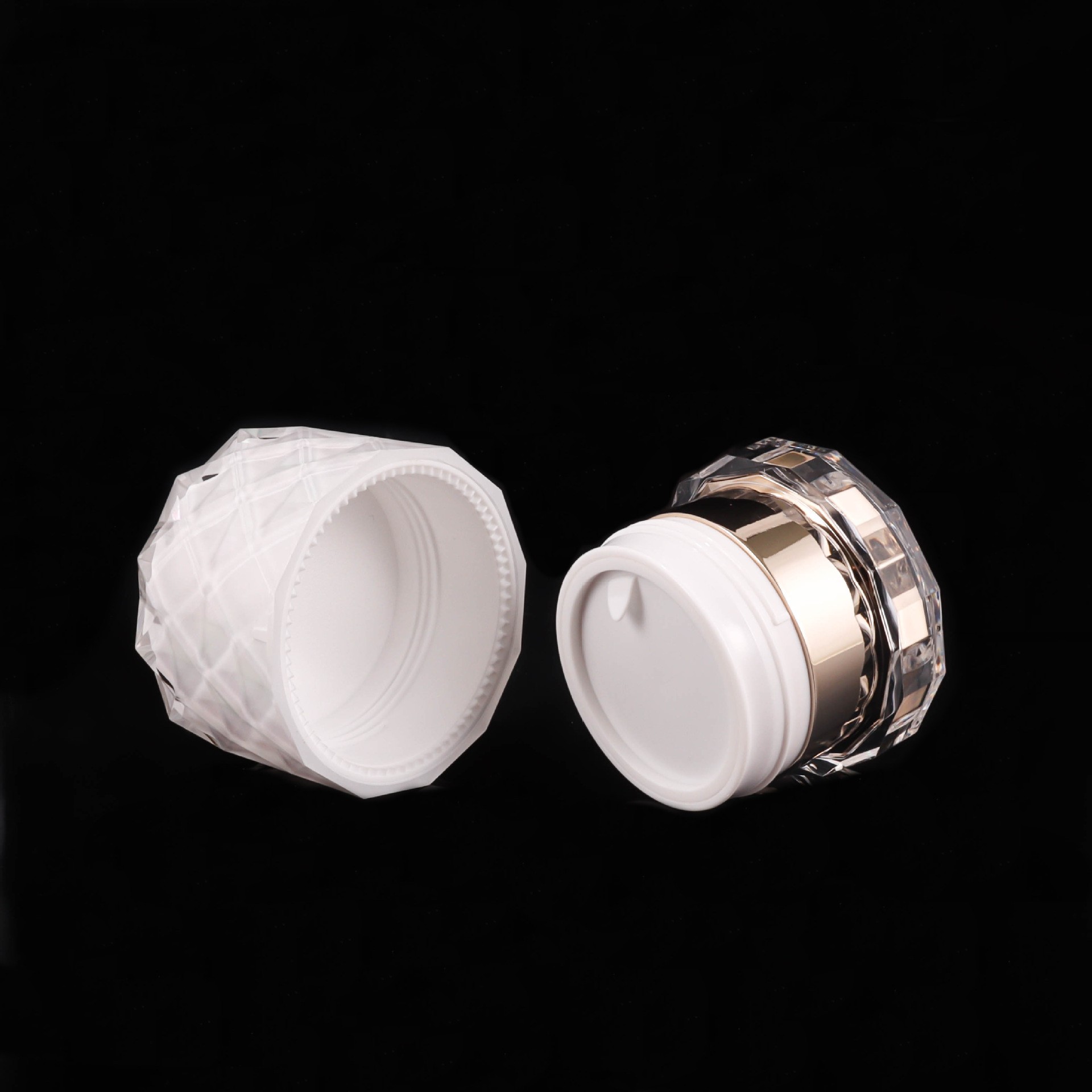 50g Acrylic plastic cream bottle - Image 3