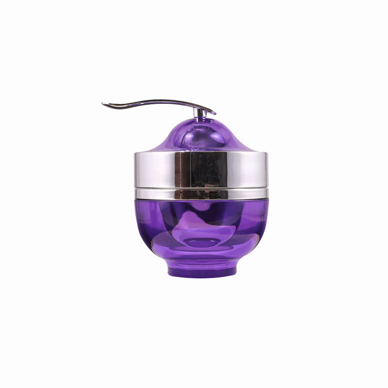50g Acrylic Cream Jar with Spoon - Image 5