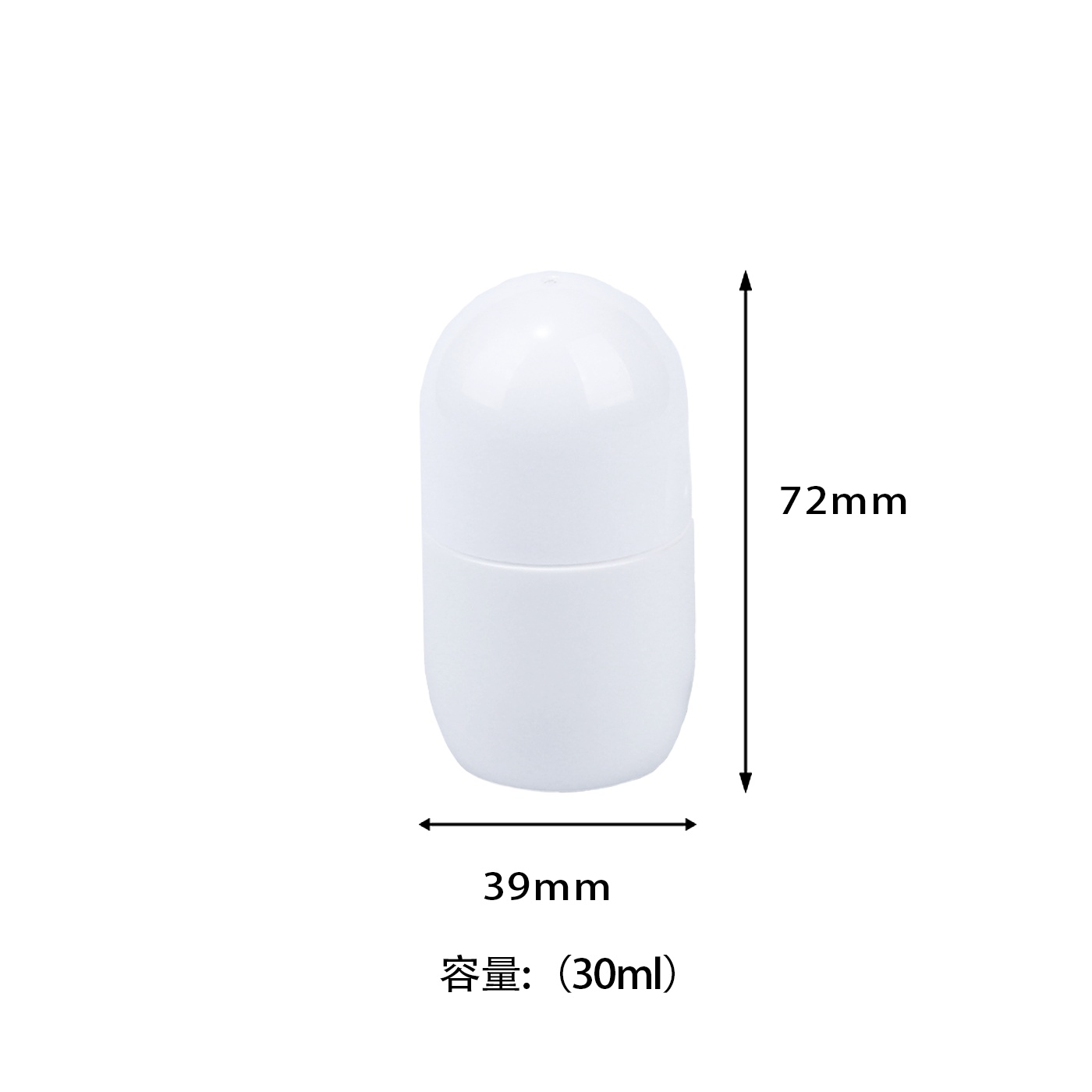 Empty 30ml Round PP Roll On Bottles - Image 6