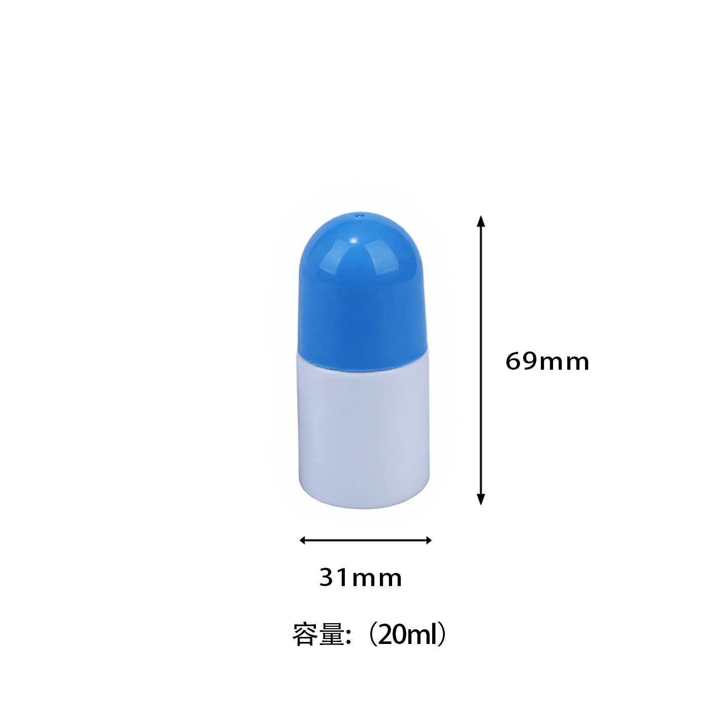 20ml Plastic Roll on Bottle - Image 6