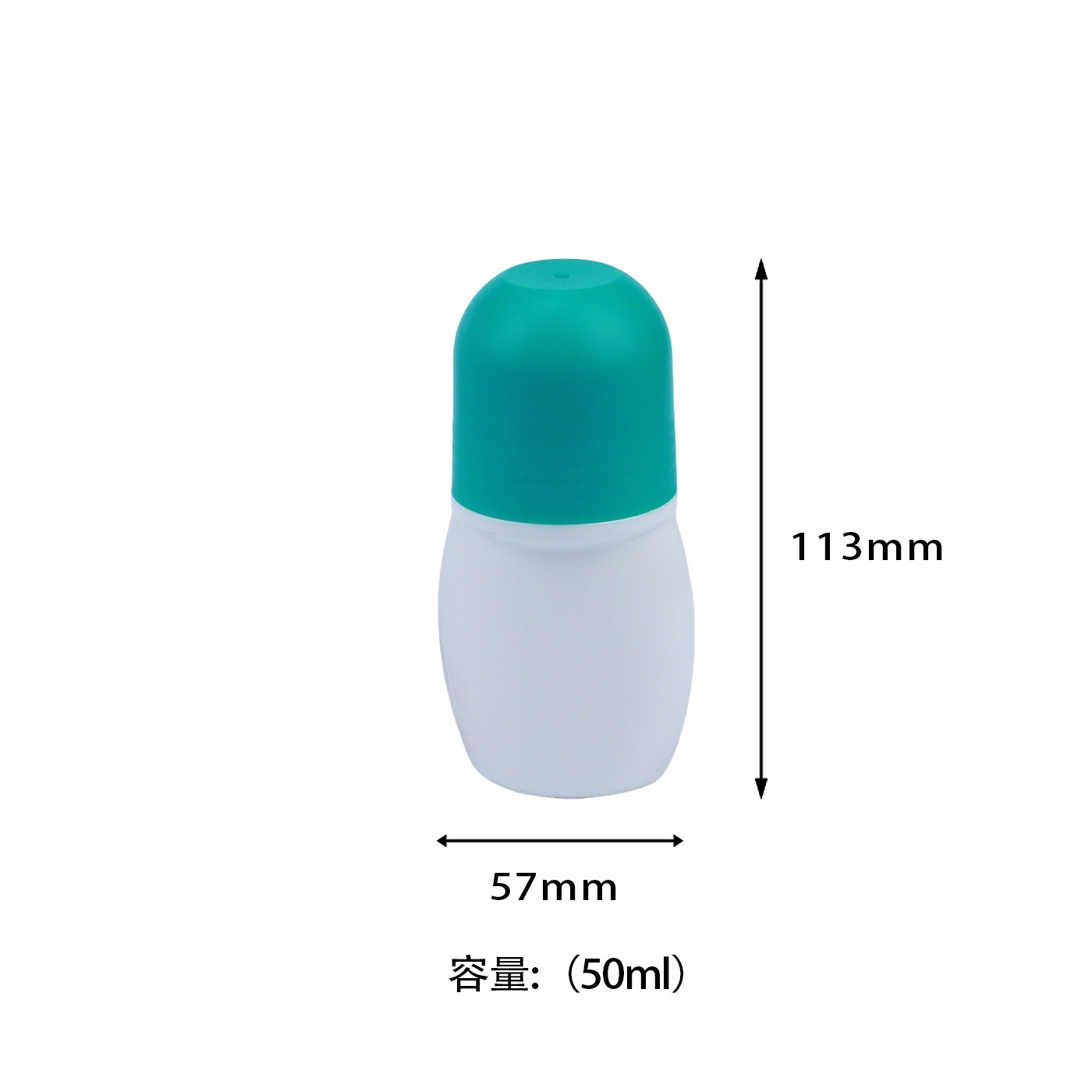 50ml Empty Plastic Perfume Roll Bottles Screw Cap - Image 5