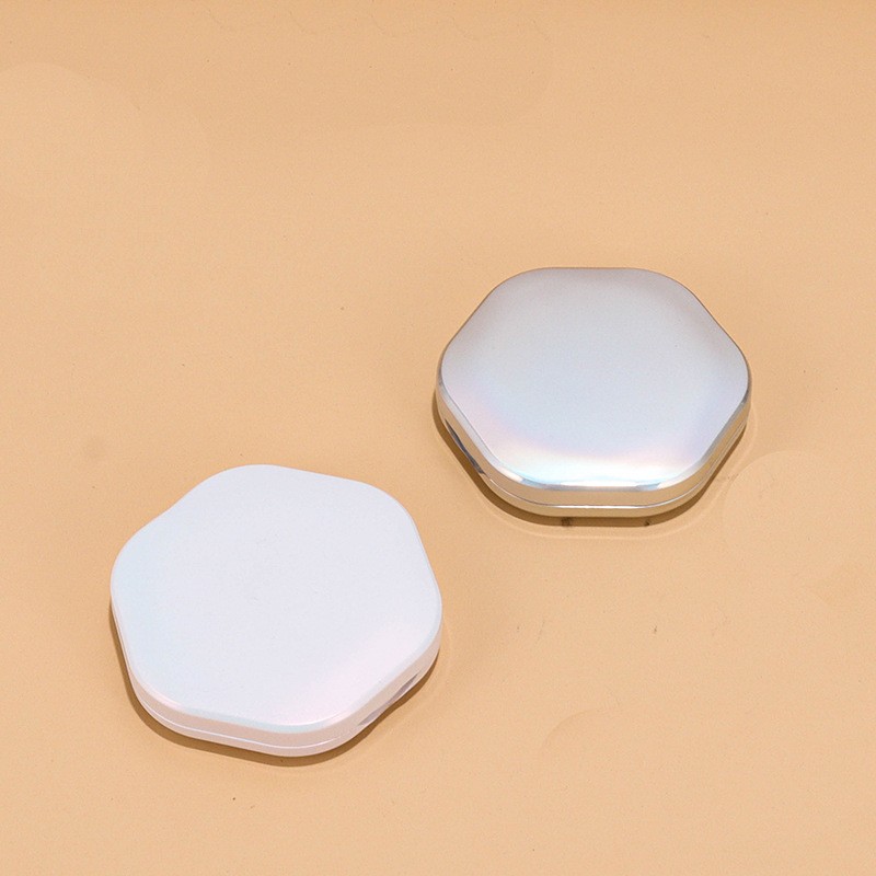 8g Hexagonal Rounded Edge Single Compartment Powder Compact for Single Color Eyeshadow - Image 4